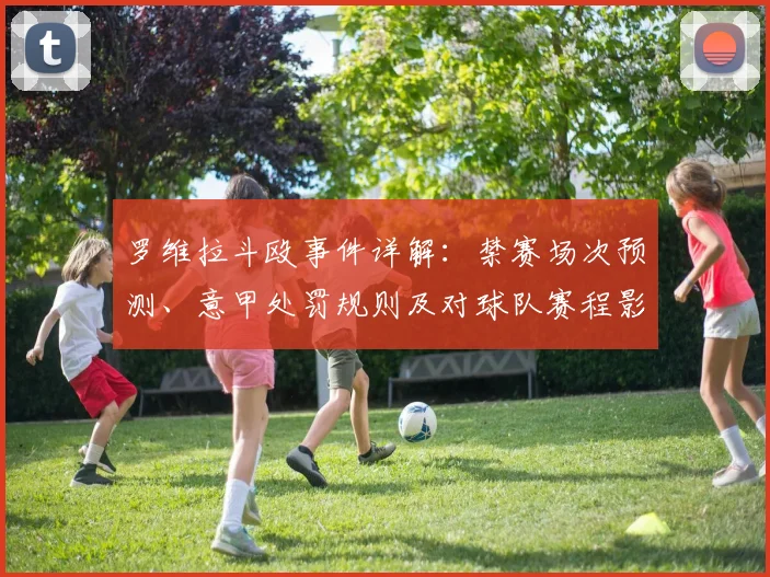 罗维拉斗殴事件详解：禁赛场次预测、意甲处罚规则及对球队赛程影响